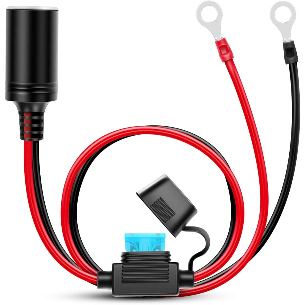 Cigarette Lighter Outlet 12V/24V Dc Socket 3Ft With Eyelet 9066521584529