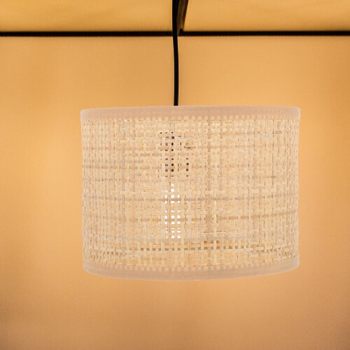Scáthlán lampa Boho cruth eangach cearnach 1 phacáiste 1