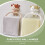 Porte-serviettes de salle de bain gonflable (2 pièces) 5