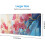 Mouse pad grande com estampa floral rosa (31,5 x 11,8 polegadas) 4