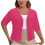 Women's Oversized Solid Cardigan Short Sleeve Open-Front 1