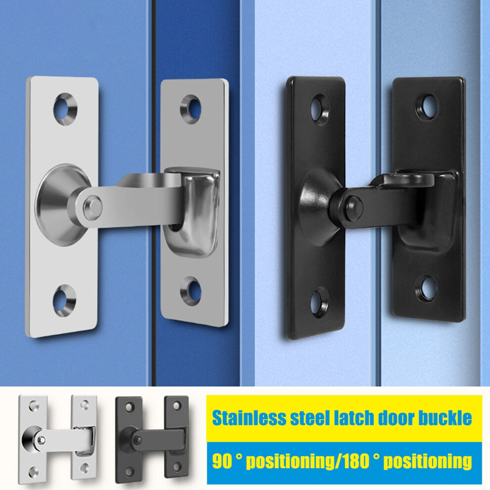 Stainless Steel Door Hasp Latch 304 Ss 90 Sliding Lock 913211510506