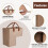 Stair Step Storage Organizer with Handles 5-Tier 8