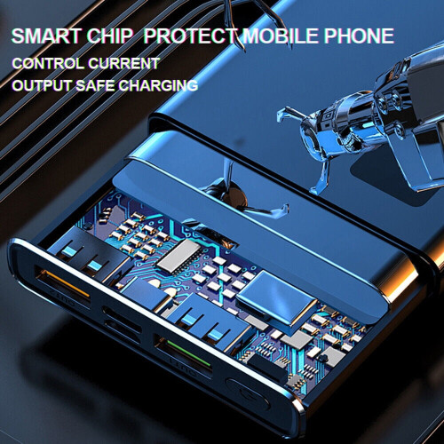 Xhy Power Bank 20000mAh φορητός γρήγορος φορτιστής λευκός 1