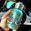 Isolierte Edelstahl-Wasserflasche mit Griff1 7