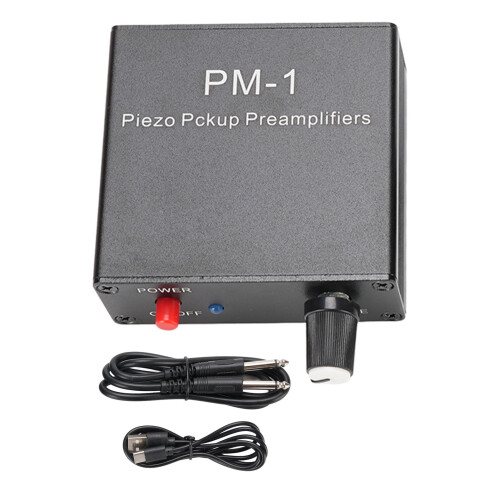 Piezo Pickup Preamp Amplifier for Guitar Strings 1