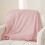 Fleece Throw Blanket Soft Warm Double Layer 28x40 Inch Pink 7