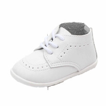 Baby Walking Shoes White Soft Sole Comfortable Breathable