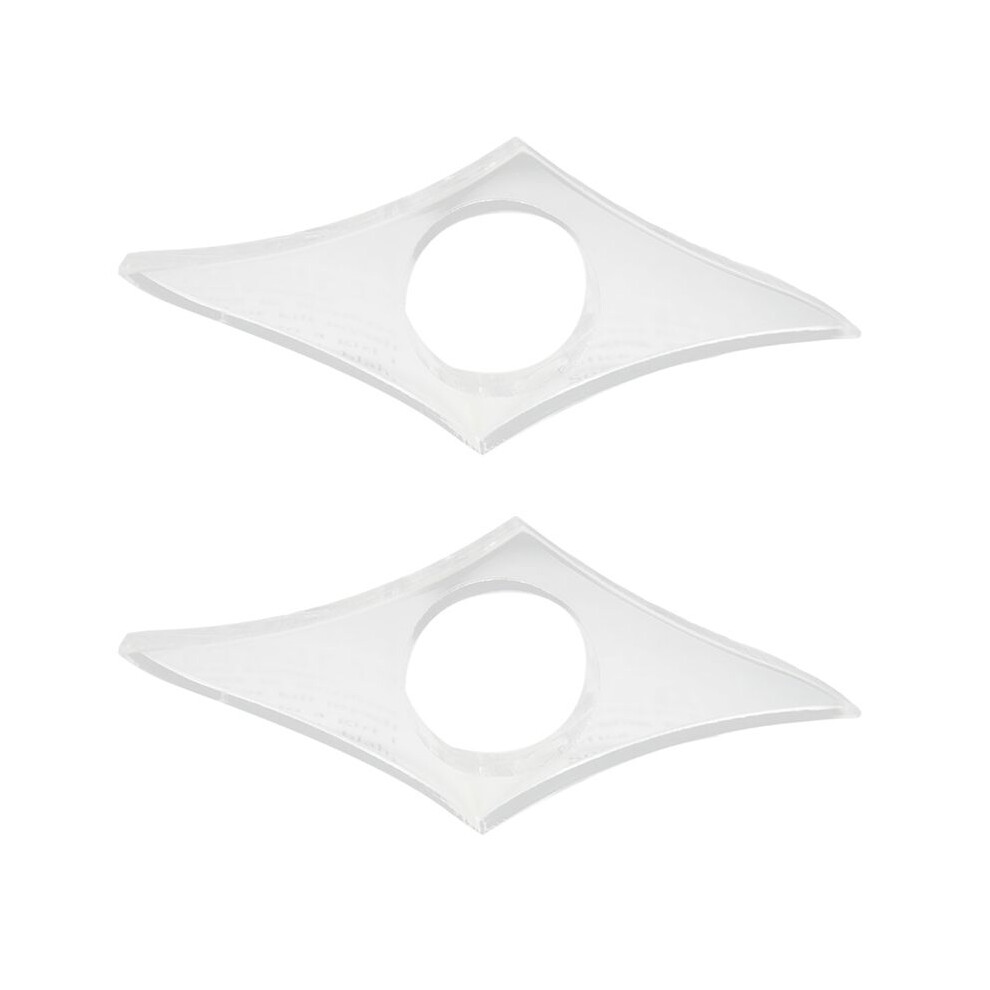 2X Clear Page Spreader (Small - 19 Mm) Thumb Ring Page Holder - Transparent Thumb Bookmark - Reading Accessories 6033082169390
