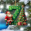 Christmas Tree Pendant with 26 Initial Ornaments Green 1