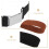 Ceintures élastiques réglables pour enfants, noires, lot de 2 3