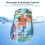 Tapis d'éveil musical pour bébé, bleu marine 2