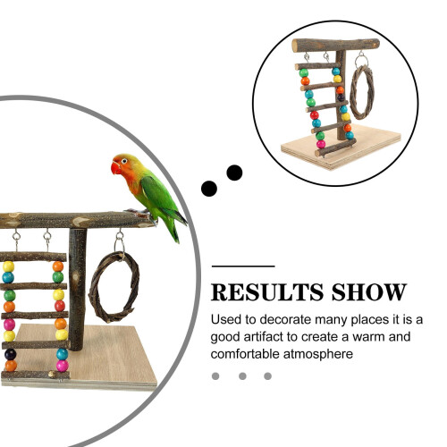 Parrot Cage Stand with Perch 20x15x22 cm 1