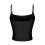 Dobbeltfôret singlet med justerbar spaghetti for dame 5