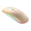 Mouse wireless LED subțire, reîncărcabil, silențios, 2.4G 1