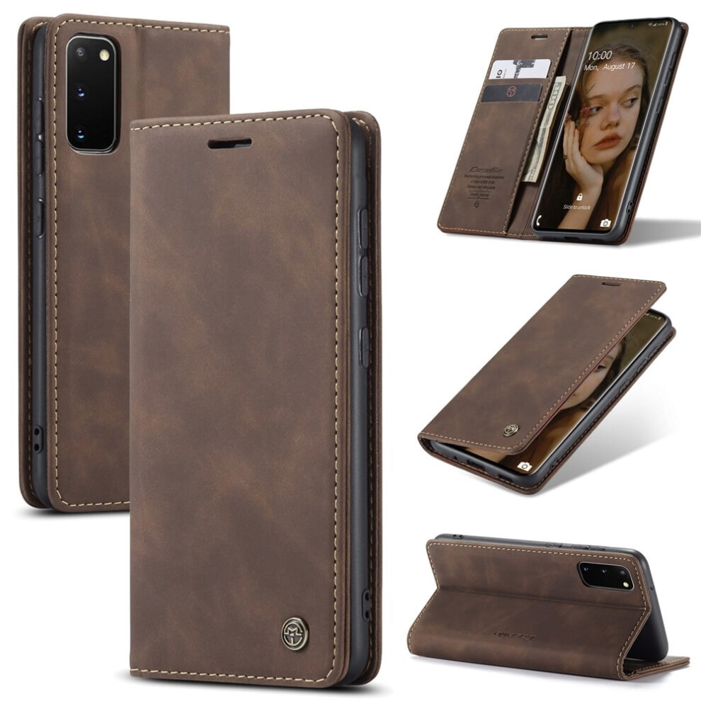 Caseme Leather Flip Wallet Case For Samsung Galaxy S20 5G 937196972111