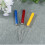 Knoophaakhulpmiddel Blauw 3 stuks 3