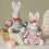 Easter Gnome Figurine Resin Radish Holder 1pc 1