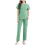 Women's Scrubs Set Green S 1