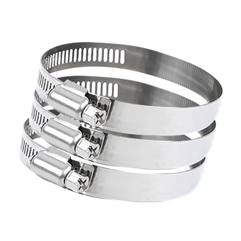 Stainless Steel Worm Gear Hose Clamps 27Mm-50Mm 3 Pcs 971050352657