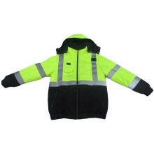 Heated Safety Jacket Class 3 High-Visibility Waterproof
