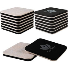 Felt Sliders Square 4In Heavy Duty Reusable