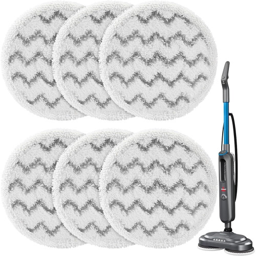 Rotating Steam Mop Pads for Bissell SpinWave 3897A 3712