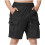 Boys School Uniform Shorts Black 7-8 Years 1