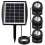 Solcellsdammbelysning Dränkbar LED-fontänbelysning 6-pack 3