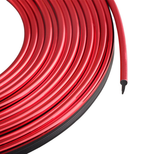 Red Car Interior P-Trim Flexible Seal for Auto Styling 1