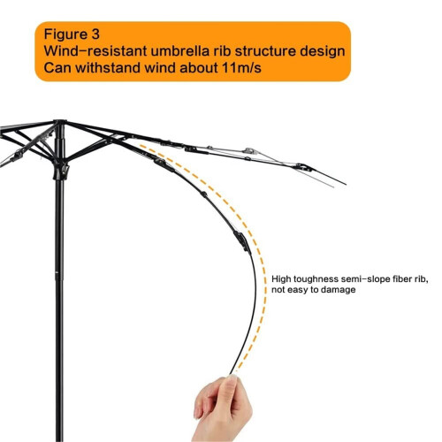 Mini Travel Sun Umbrella with Case UV Protection 2