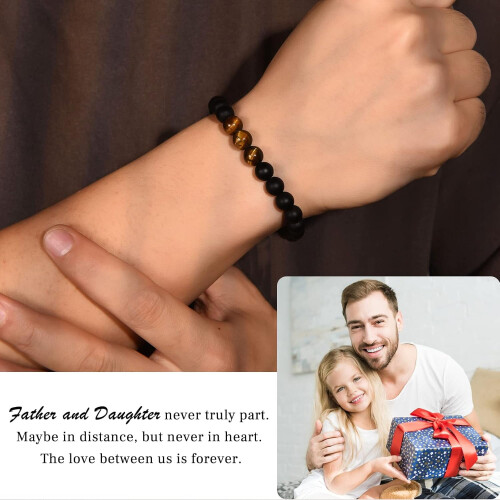 Armband als Geschenk für Väter, Stiefväter und Ehemänner 1
