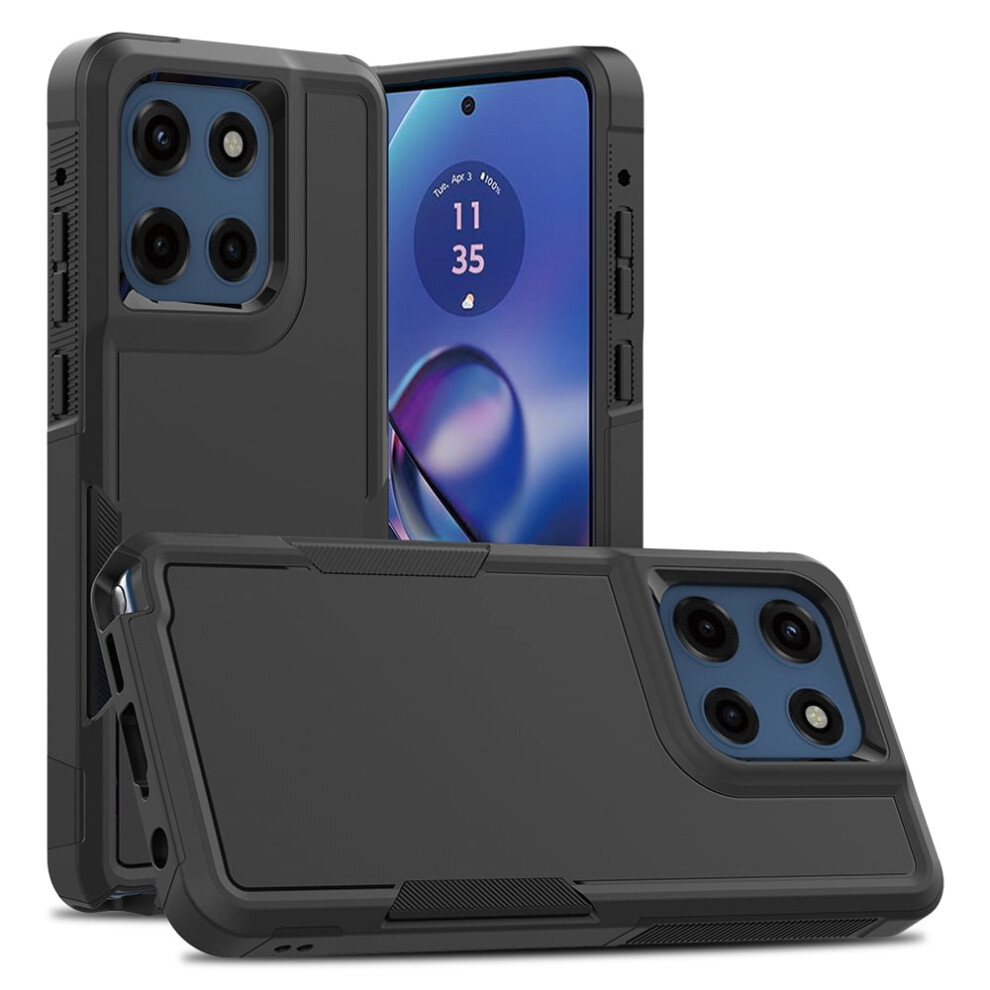 Defender Case For Motorola Moto G Stylus 5G 2025 Black 937196989065