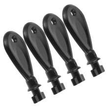 ULTNICE Universal Paper Towel Dispenser Key Black 4 Pack