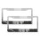 Abstract Moon License Plate Frame Aluminum 2 PCS 1