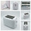 Toaster Oven Air Fryer with Touchscreen 6 Settings 4