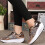 Dames wedge sneakers met pailletten, zomermode 8