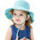 Babysolhatt Justerbar UPF50+ Sommerhatt 6