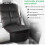 Car Seat Protector Black Universal Waterproof with Mesh 6