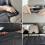 Car Seat Protector Black Universal Waterproof with Mesh 7