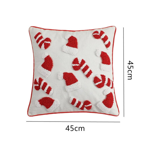 Christmas pillow covers tufted soft18x18inch 1
