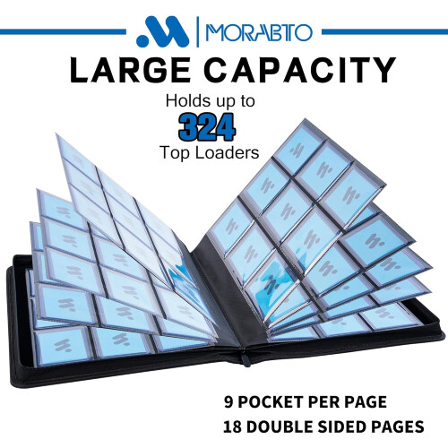 Top loader binder 9-pocket 324 capacity 1
