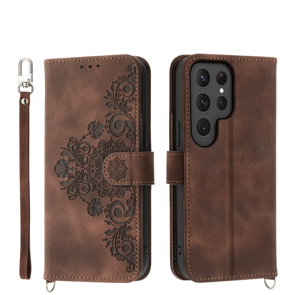 Leather Wallet Phone Case For Samsung Galaxy S25 Ultra And 971050364292