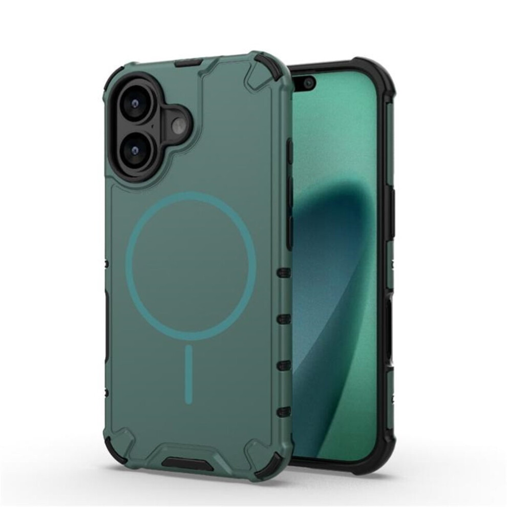 Iphone 17 Airbag Case Military-Grade Magsafe Green 971050363356