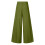 Damen Palazzo-Hose mit weitem Bein, Armeegrün 5