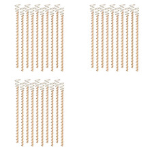 30 Pièces Piquets de Plante D'Électroculture, Antennes de Bobine de Cuivre de 12 Pouces Piquets de Jardin Plantation Électronique pour Potager