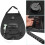Borsa doccia solare portatile da 20 litri, colore nero 4
