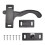 Replacement RVs Screen Door Latch with Screws Right Hand Handle for RVs Camper 1
