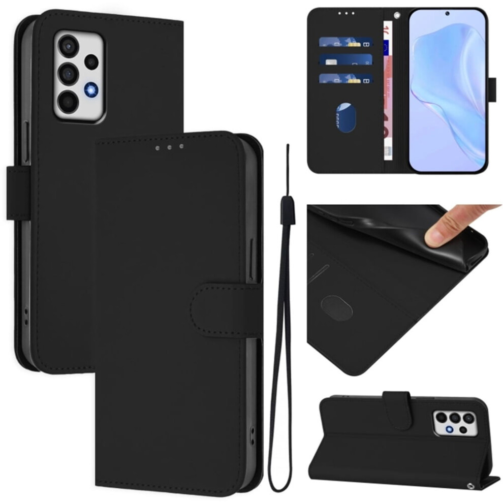 Wallet Case For Samsung Galaxy A52 4G/5G Pu Leather Black 971050721859