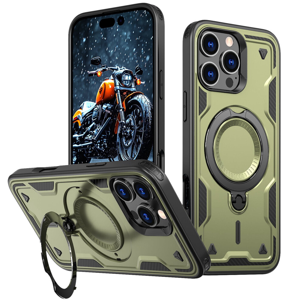 Shockproof Iphone Case With Holder For Iphone 11 To 15 Pro 971050367439